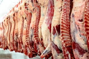 meat processing plant room
